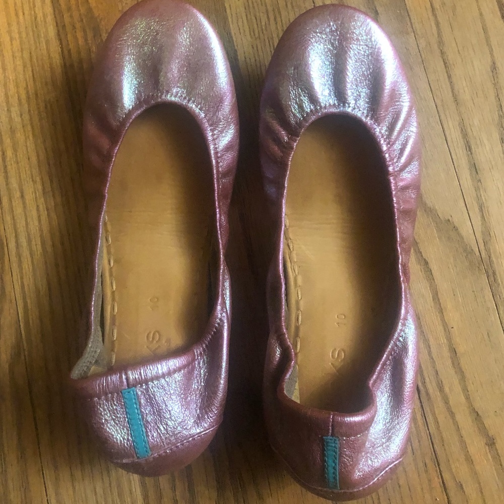 Guc size 10 custom sparkly pink Tieks